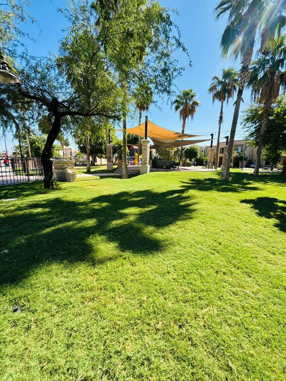 Áreas verdes del residencial